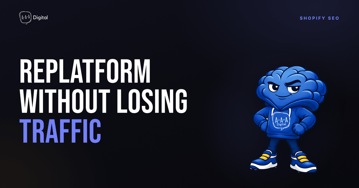 How to Replatform Your Store Without Losing SEO Traffic