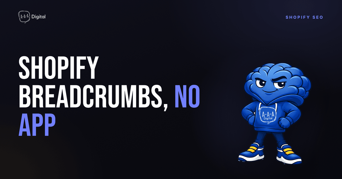 How to Add Breadcrumbs to Shopify (Without an App)