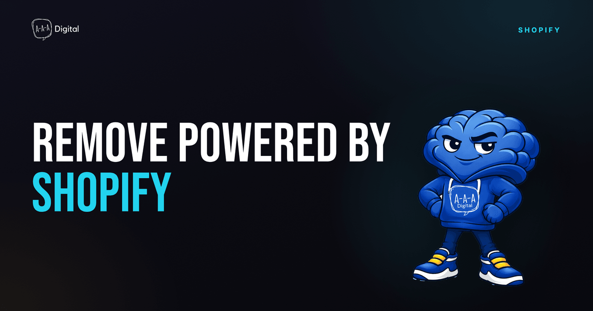 How to Remove "Powered by Shopify" From Your Store