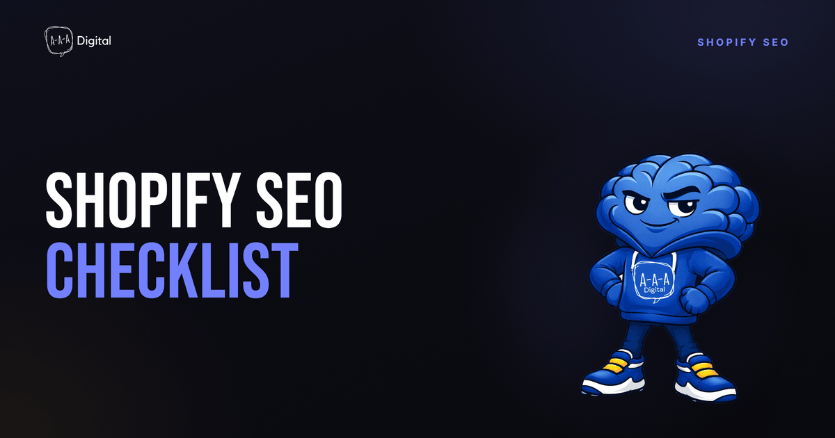 Shopify SEO Checklist: 21 Fixes to Make Before You Spend Another Dollar
