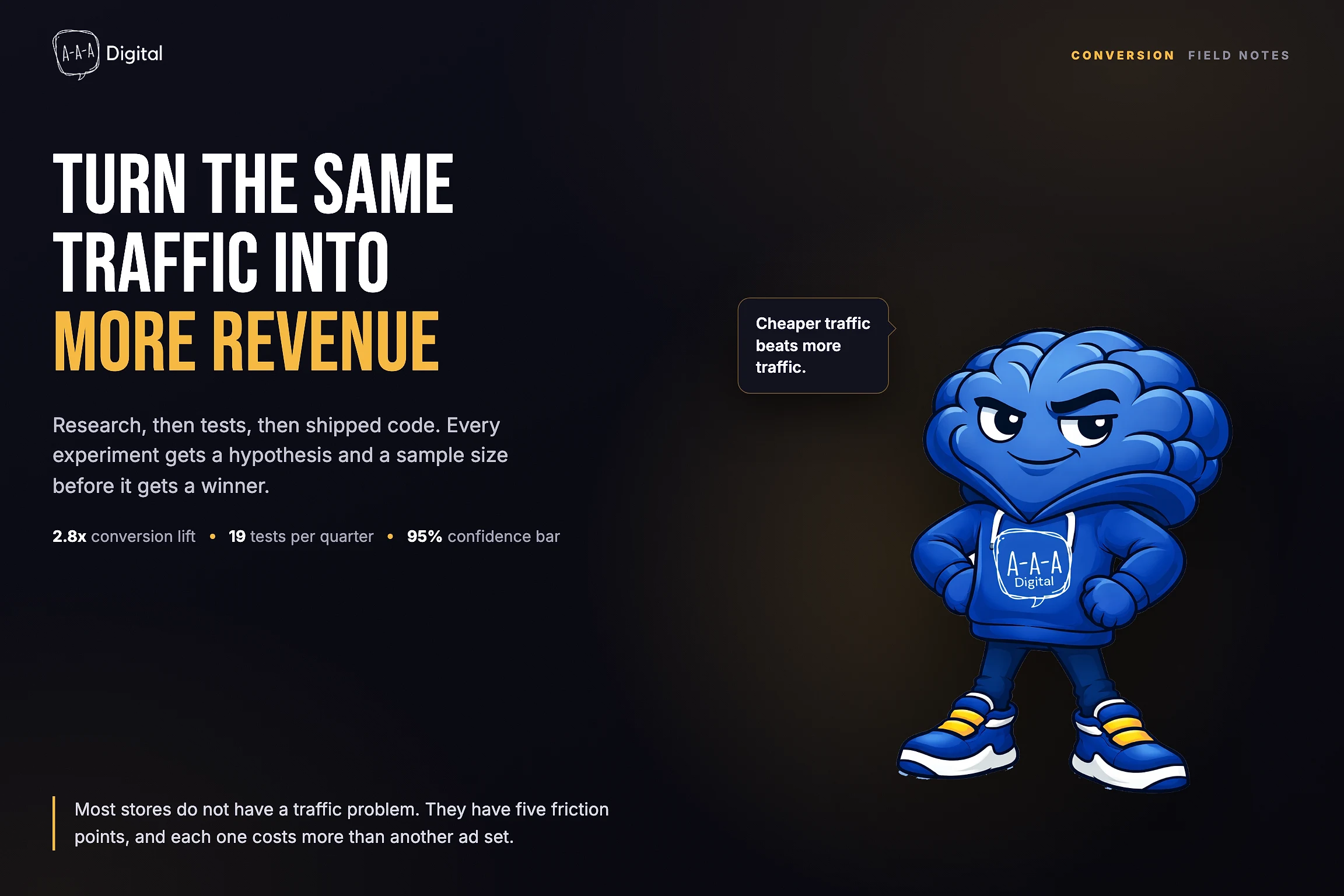 Shopify CRO by AAA Digital
